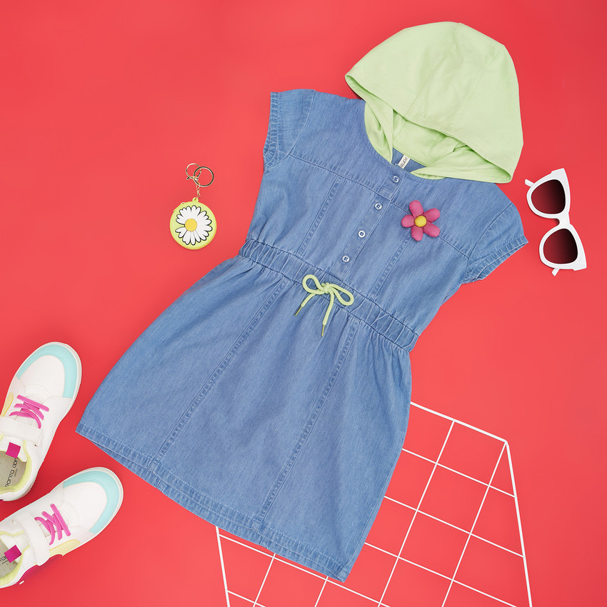 Pantaloons Junior Girls Midi Knee Length Casual Dress Price in India Buy Pantaloons Junior Girls Midi Knee Length Casual Dress online at Flipkart