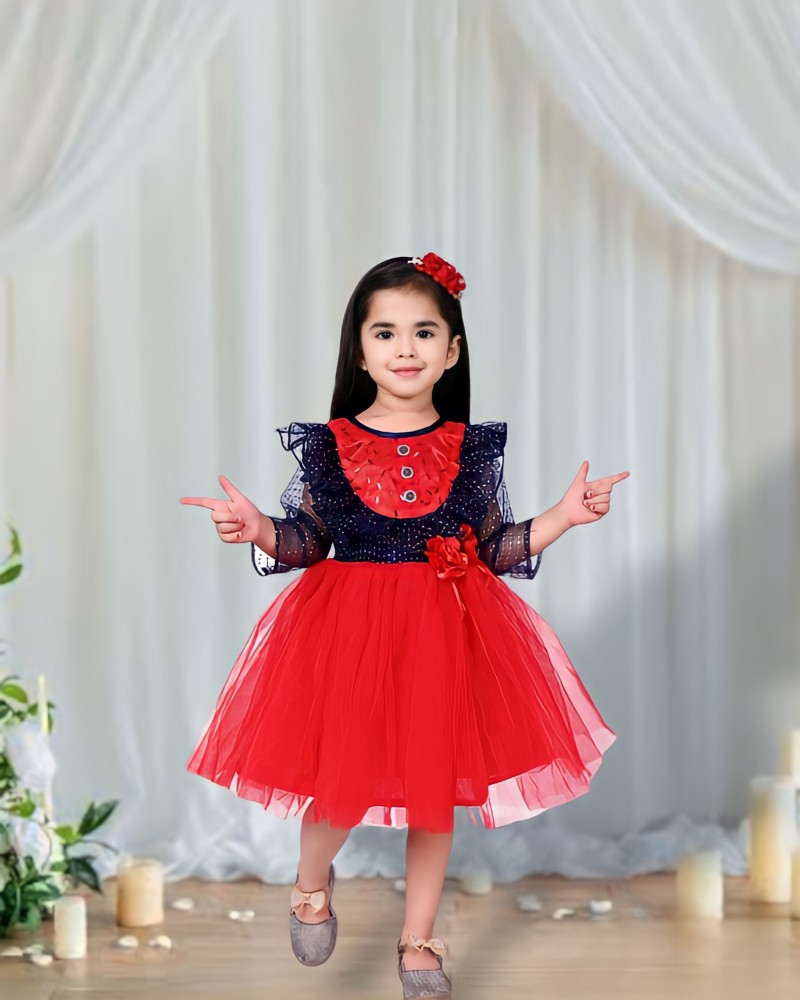 RRFASHION Baby Girls Above Knee Party Dress Price in India Buy RRFASHION Baby Girls Above Knee Party Dress online at Flipkart