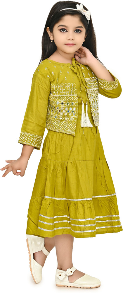 Share 92+ 10 year girl long frock super hot - POPPY