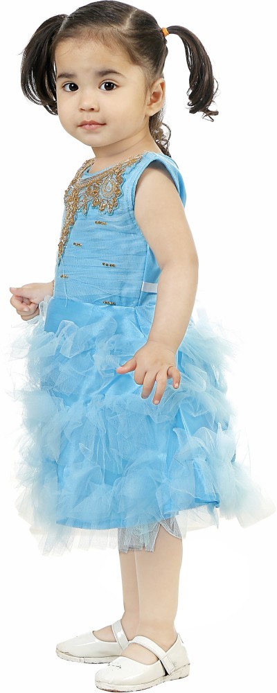 Shine Club Baby Girls Below Knee Festive/Wedding Dress