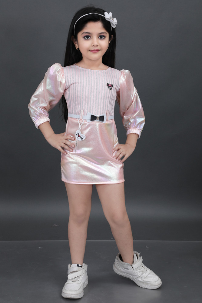 Duck Fly Girls Above Knee Casual Dress Price in India Buy Duck Fly Girls Above Knee Casual Dress online at Flipkart