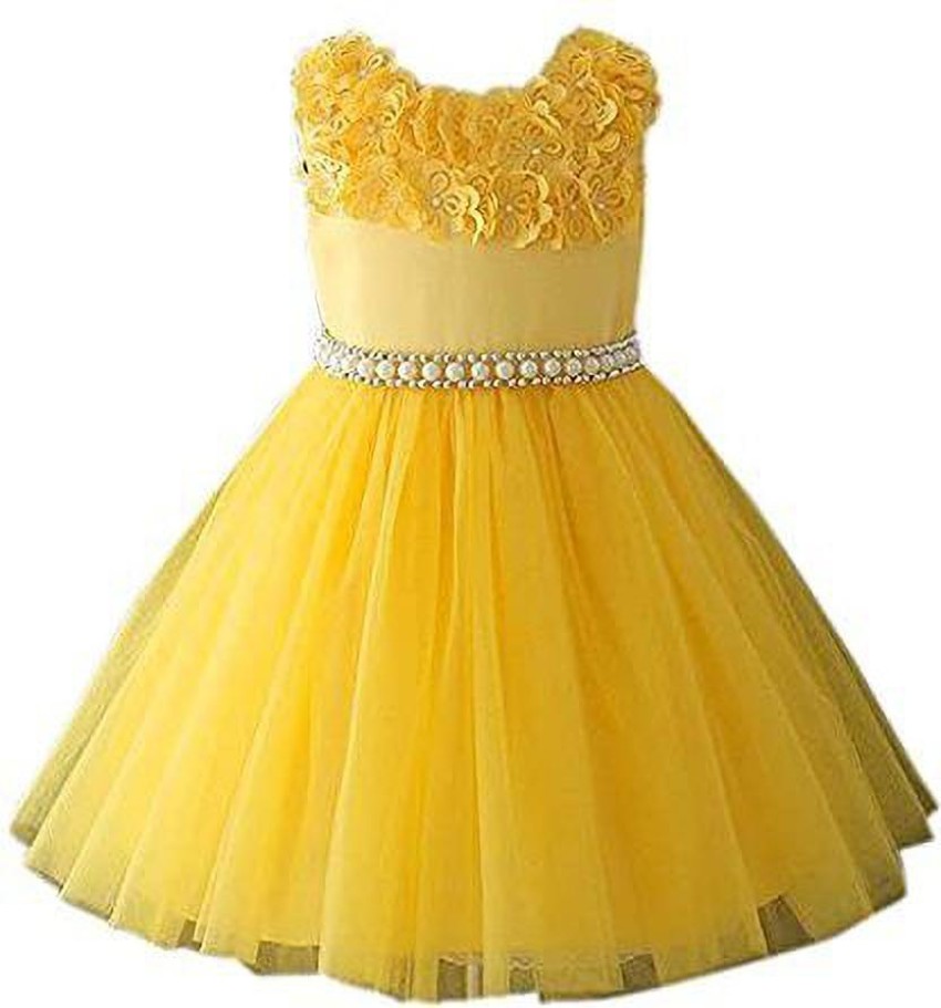 firstcry Baby Girls Below Knee Festive Wedding Dress Price in