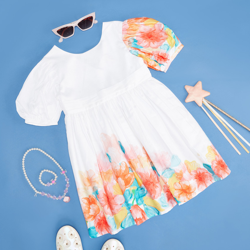 Pantaloons Junior Girls Midi Knee Length Casual Dress Price in India Buy Pantaloons Junior Girls Midi Knee Length Casual Dress online at Flipkart