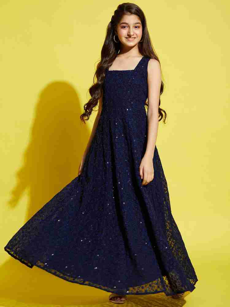 Cherry Jerry Girls Maxi Full Length Festive Wedding Dress Price in India Buy Cherry Jerry Girls Maxi Full Length Festive Wedding Dress online at Flipkart