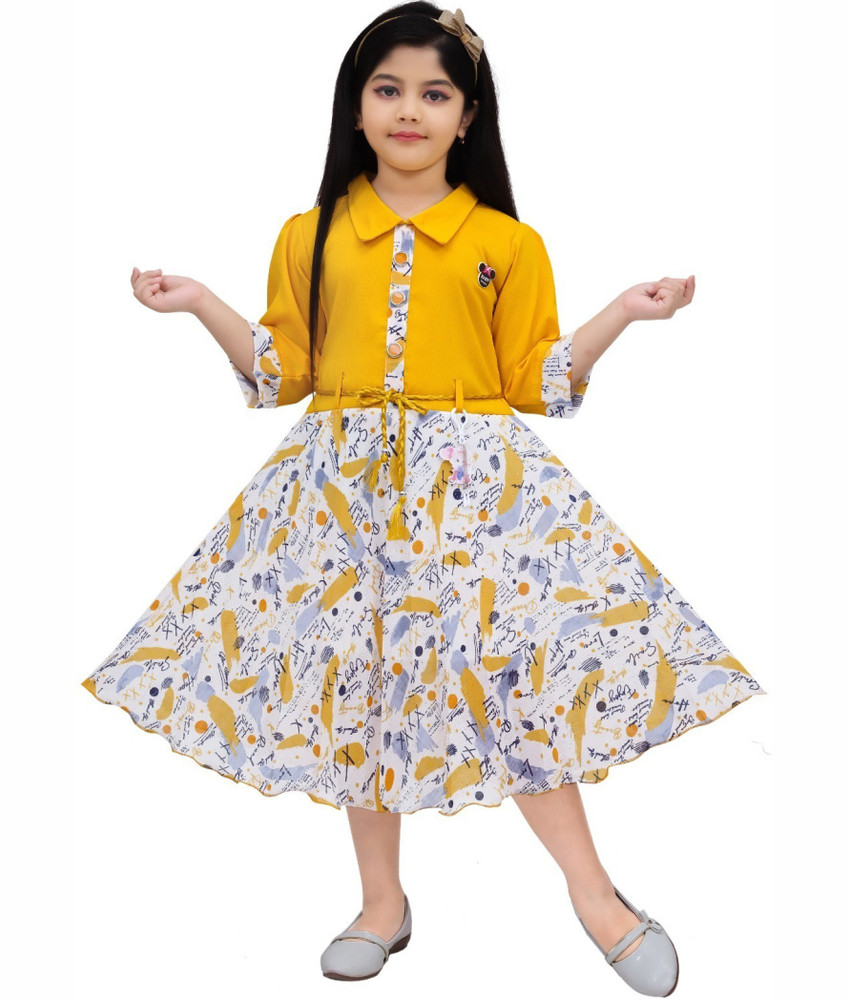 SM MUNIF DRESSES Girls Below Knee Casual Dress Price in India Buy SM MUNIF DRESSES Girls Below Knee Casual Dress online at Flipkart