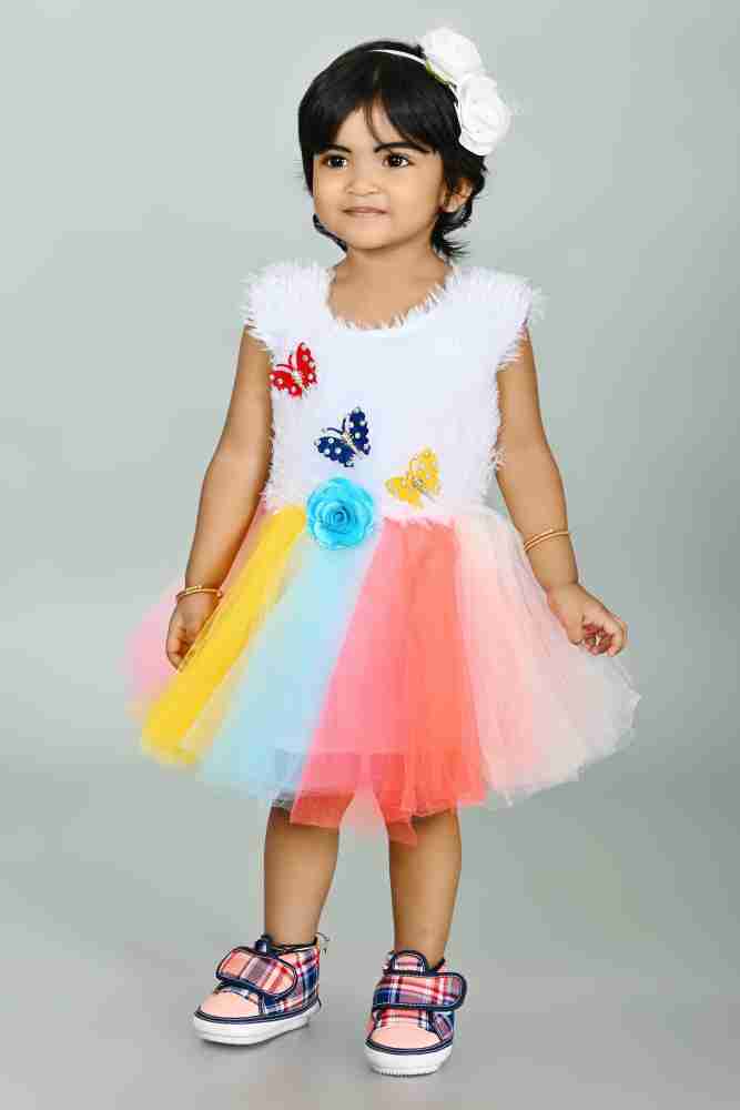 Holi dress for baby girl best sale