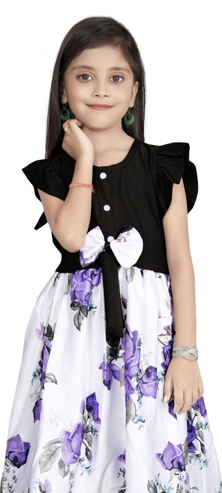 Prefrash Girls Midi Knee Length Casual Dress Price in India Buy Prefrash Girls Midi Knee Length Casual Dress online at Flipkart