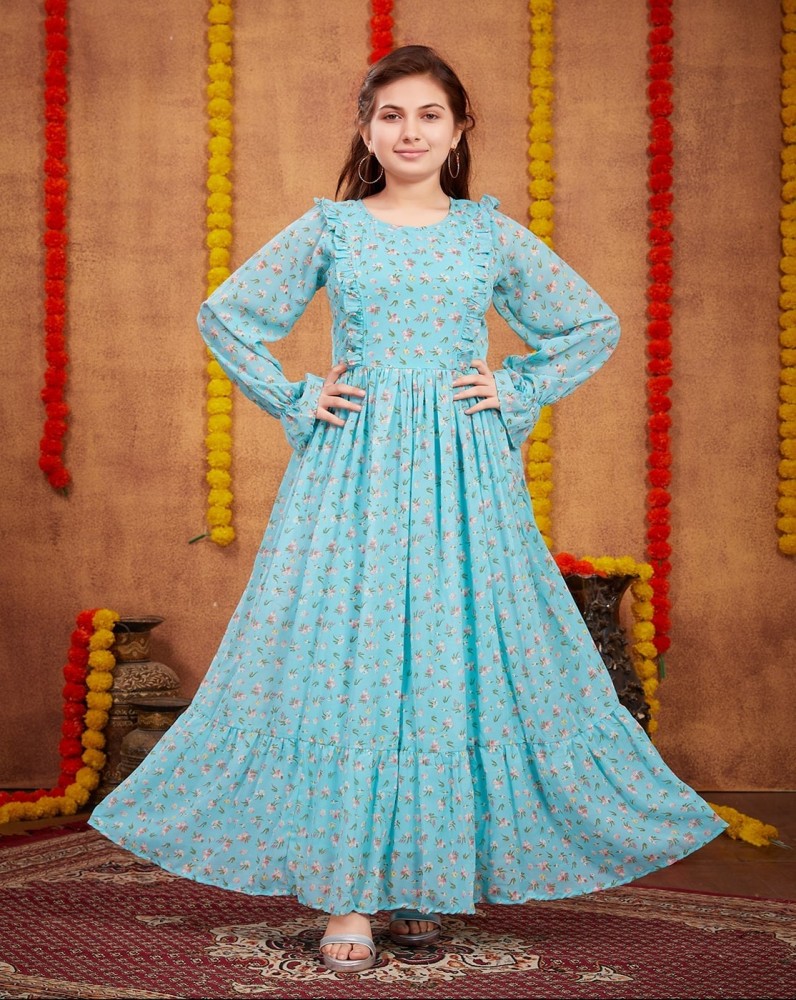 Billion Girls Maxi Full Length Party Dress Price in India Buy Billion Girls Maxi Full Length Party Dress online at Flipkart