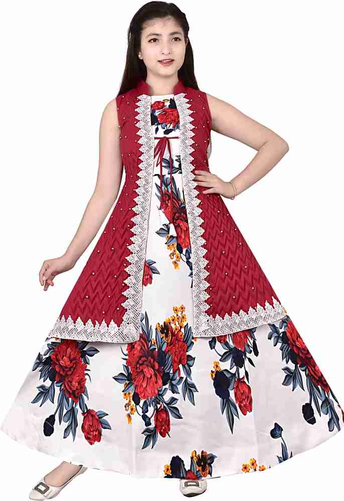 5 years cheap long frock
