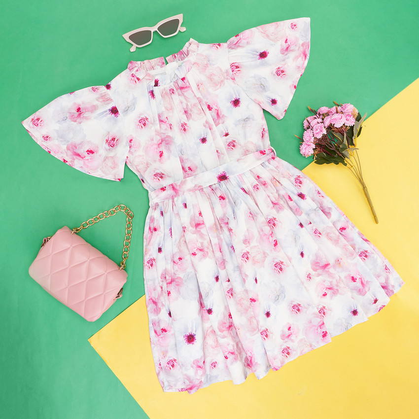 Pantaloons Junior Girls Midi Knee Length Casual Dress Price in India Buy Pantaloons Junior Girls Midi Knee Length Casual Dress online at Flipkart