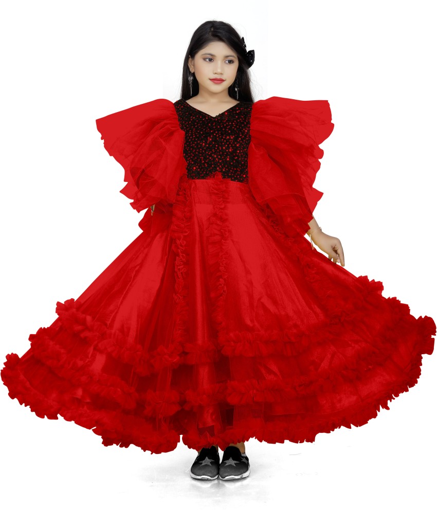 Gown for outlet girls on flipkart