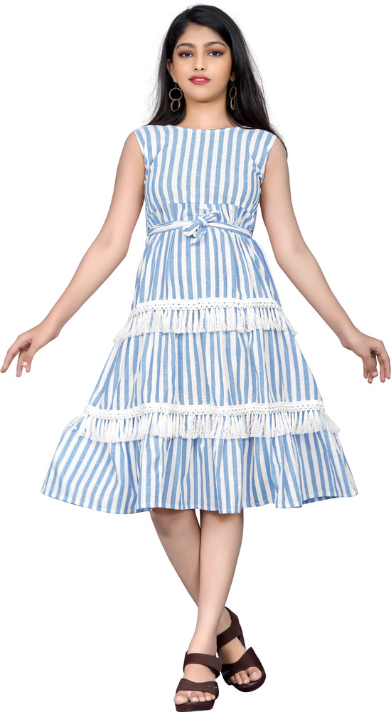 Cotton frocks for 14 years deals girl