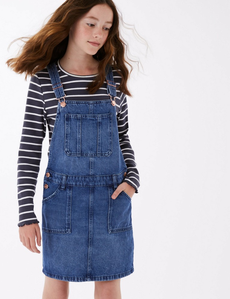 Dungaree dress for hot sale girl flipkart