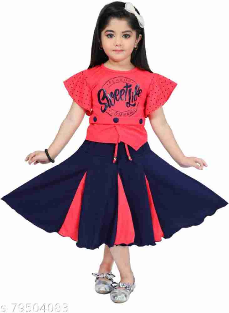 Riya Fashion Girls Calf Length Party Dress Price in India Buy