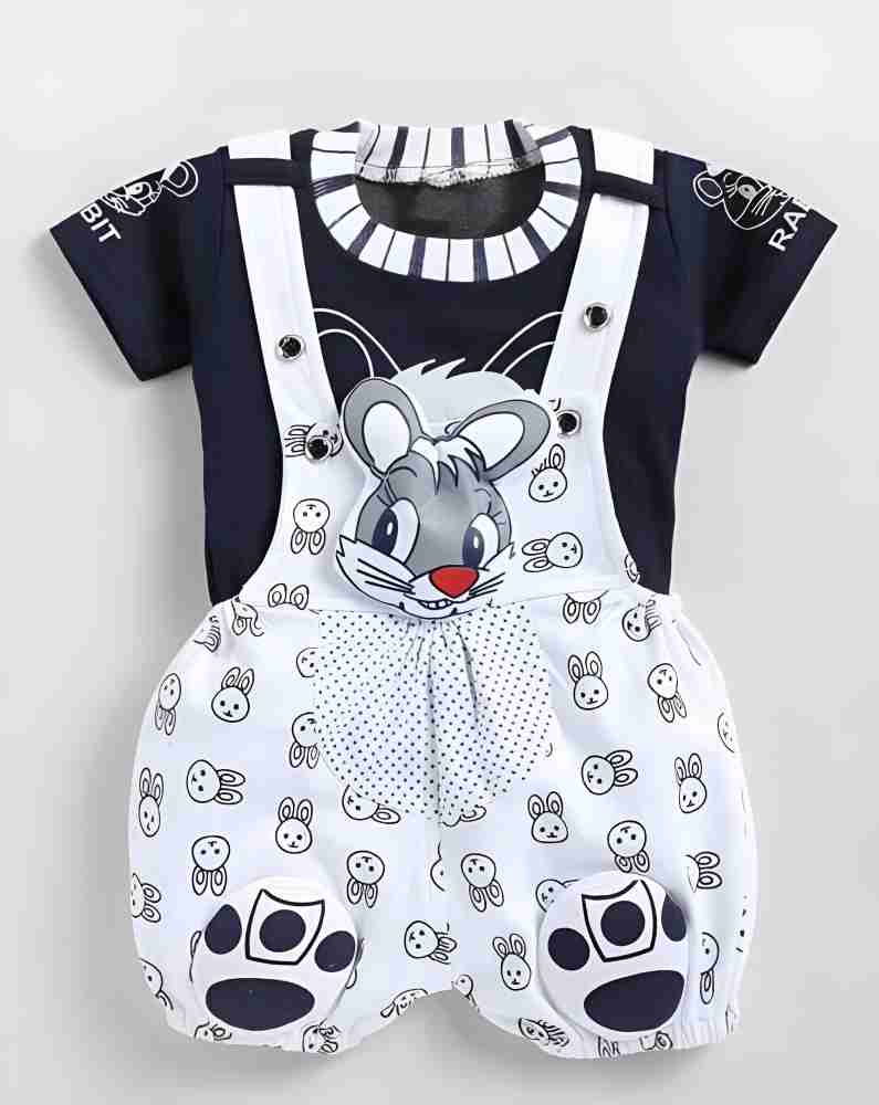 delphine Dungaree For Baby Boys & Baby Girls Casual Printed Cotton Blend  Price in India - Buy delphine Dungaree For Baby Boys & Baby Girls Casual  Printed Cotton Blend online at Flipkart.com