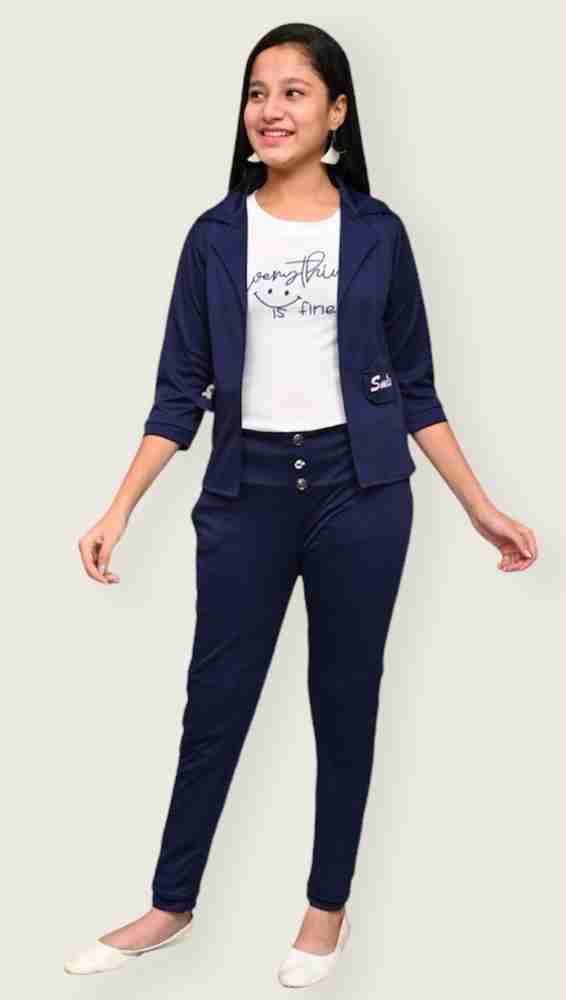 OUTLET Girls Casual Jacket T shirt Pant Price in India Buy OUTLET Girls Casual Jacket T shirt Pant online at Flipkart