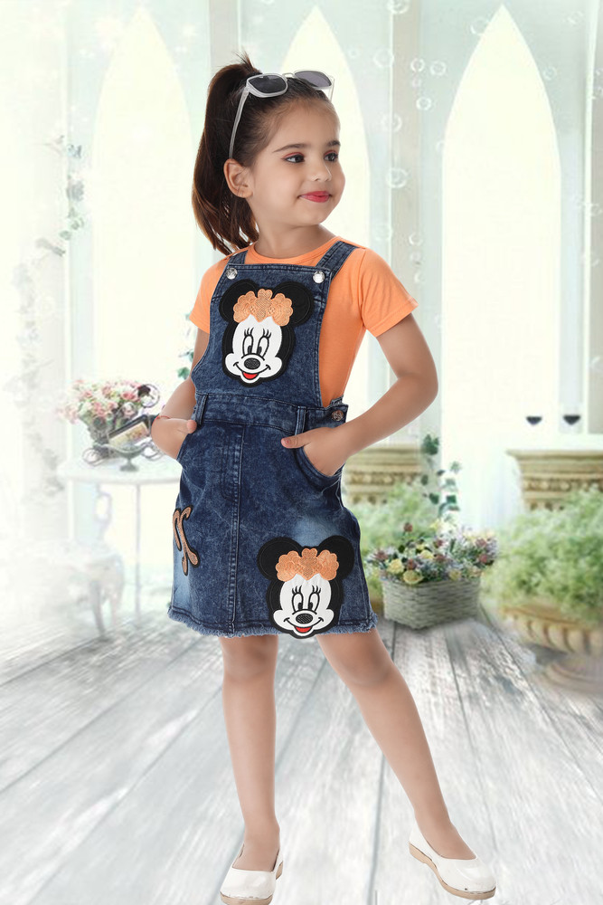 Mickey mouse shop dungaree dress