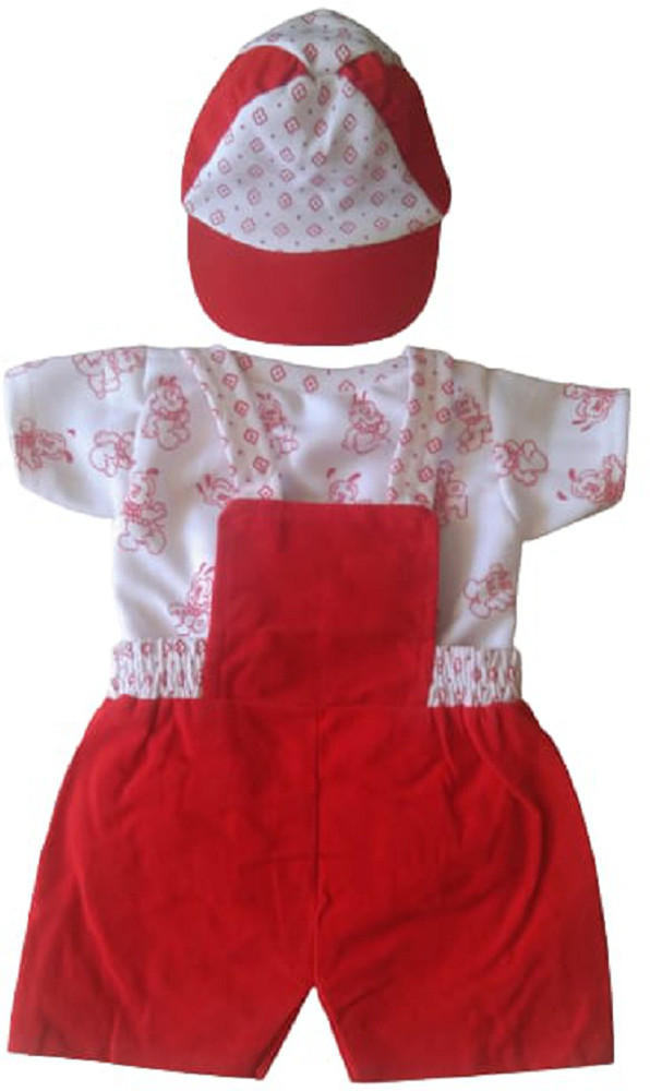 S K Designer and Dresses Dungaree For Baby Boys Baby Girls