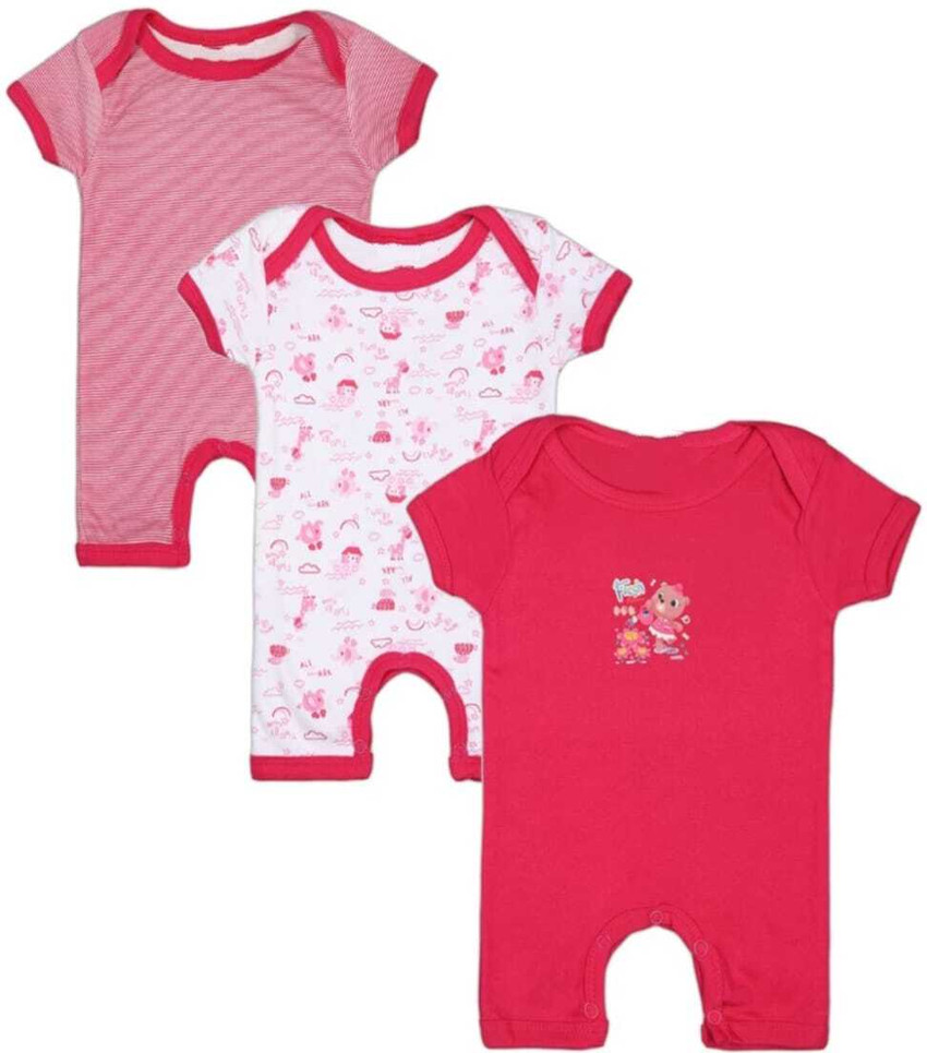 King Born Romper For Baby Boys Baby Girls Printed Striped