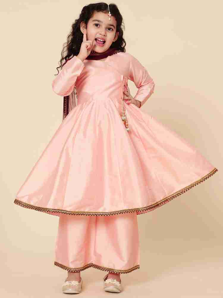 A.T.U.N. Girls Festive & Party, Casual Kurta and Palazzo Set Price in India  - Buy A.T.U.N. Girls Festive & Party, Casual Kurta and Palazzo Set online at