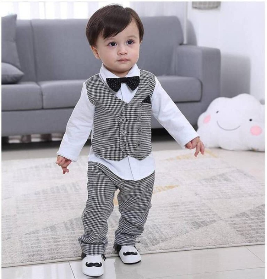 Nelkar Baby Boys Baby Girls Festive Party Wedding Shirt Waistcoat and Pant Set Price in India Buy Nelkar Baby Boys Baby Girls Festive Party Wedding Shirt Waistcoat