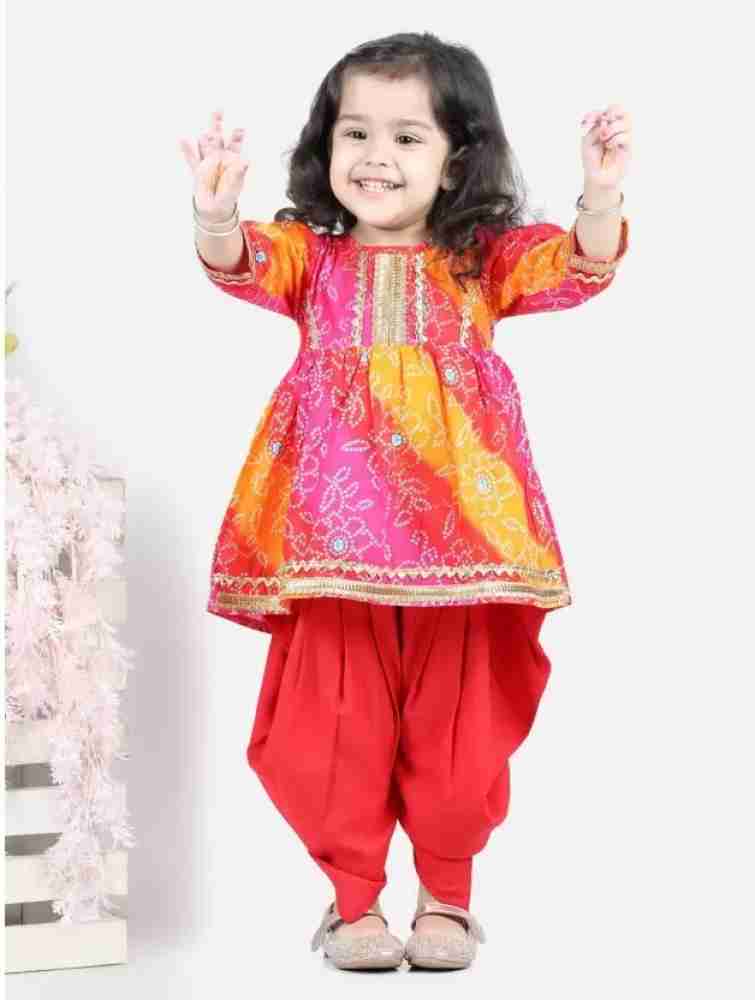 Dhoti for baby clearance girl