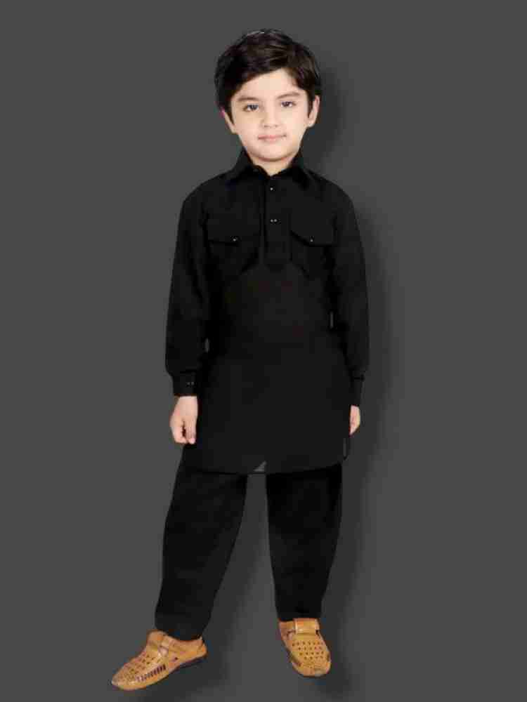 AL BAYDAR FASHION Boys Casual Pathani Suit Set Price in India