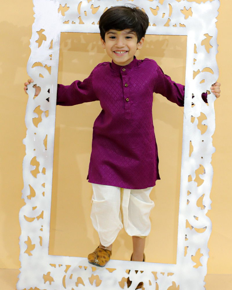 MoMaa Boys Festive Party Dhoti Kurta Set Price in India Buy