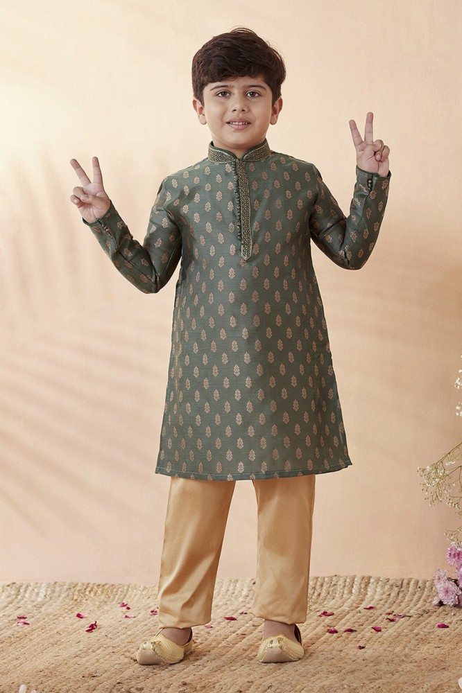 MANYAVAR Boys Festive Party Kurta and Churidar Set Price in India Buy MANYAVAR Boys Festive Party Kurta and Churidar Set online at Flipkart