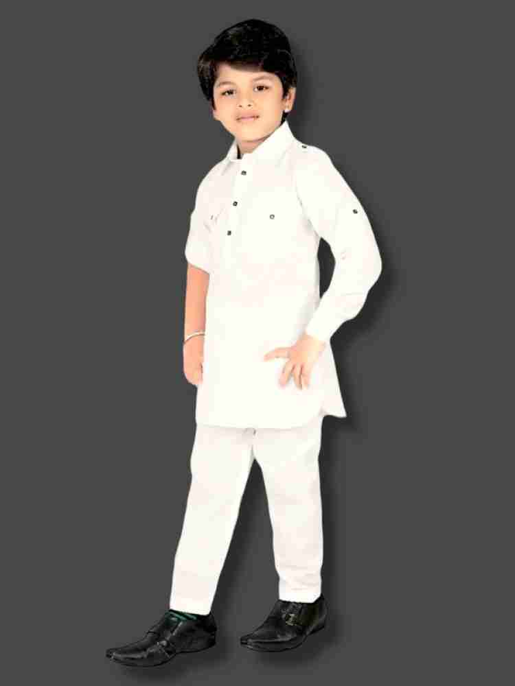 AL BAYDAR FASHION Boys Casual Pathani Suit Set Price in India