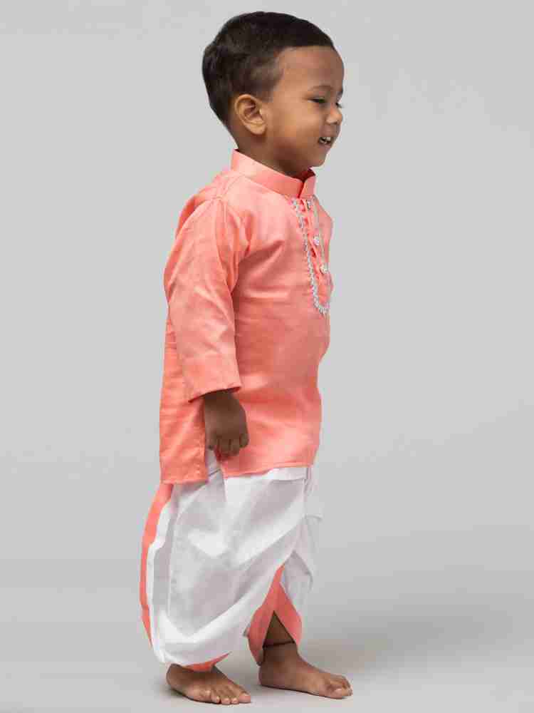 Little Looms Boys Festive Party Dhoti Kurta Set Price in India Buy Little Looms Boys Festive Party Dhoti Kurta Set online at Flipkart