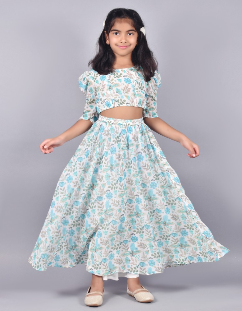 MisBis Girls Festive & Party Top and Skirt Set Price in India - Buy MisBis  Girls Festive & Party Top and Skirt Set online at