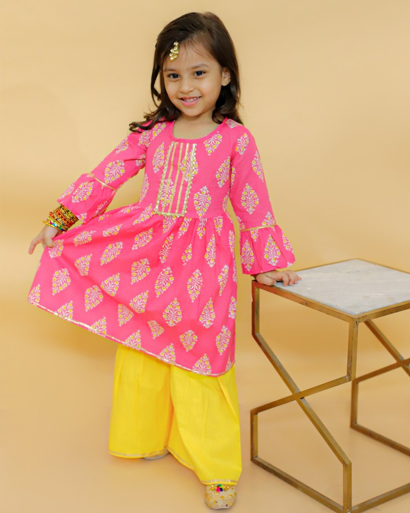 MoMaa Baby Girls Festive Party Angarkha and Sharara Set Price in India Buy MoMaa Baby Girls Festive Party Angarkha and Sharara Set online at Flipkart