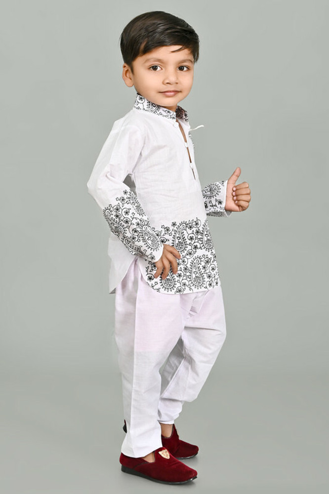 ANGEL PROPRIETOR Boys Casual Kurta and Pyjama Set Price in India