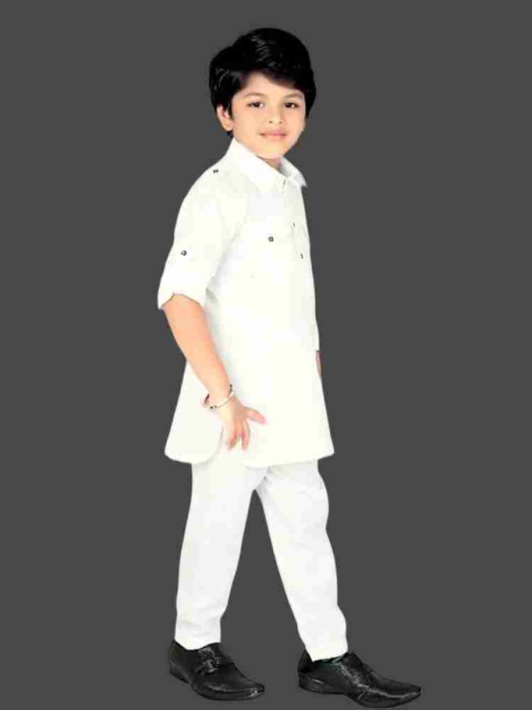 AL BAYDAR FASHION Boys Casual Pathani Suit Set Price in India