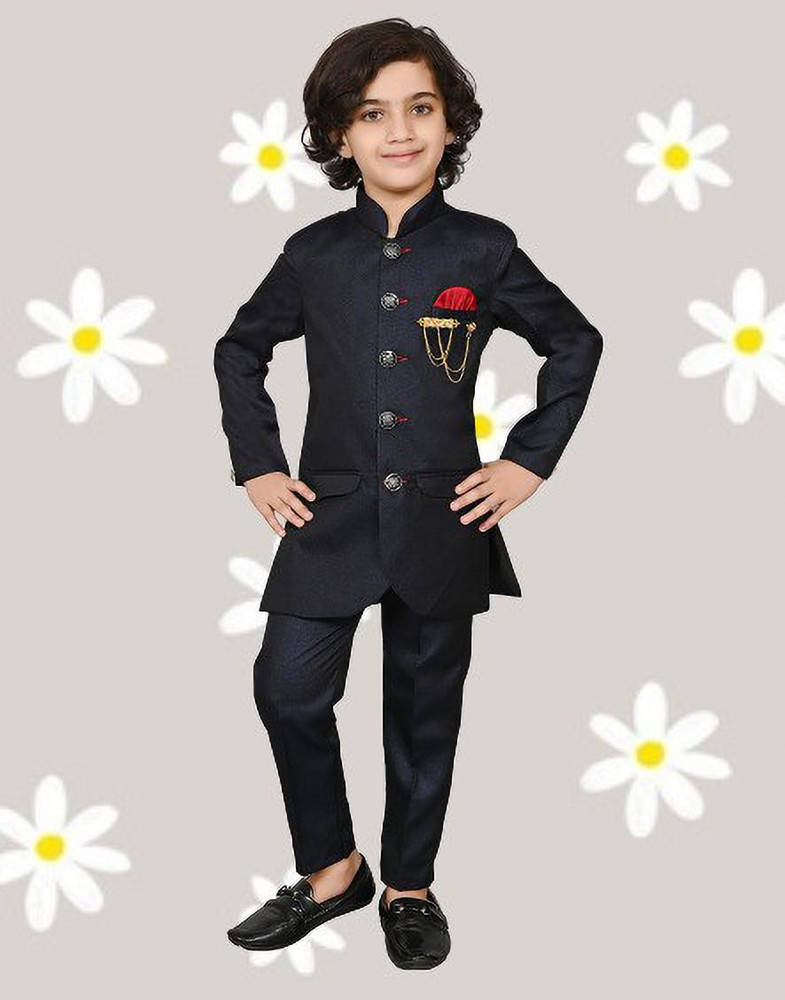 seetoo Boys Festive Party Blazer and Pant Set Price in India