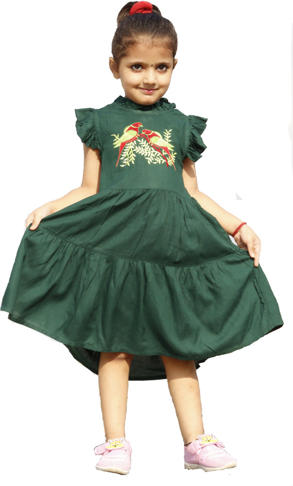 Eshika Fashion Baby Girls Casual Pathani Suit Set Price in India