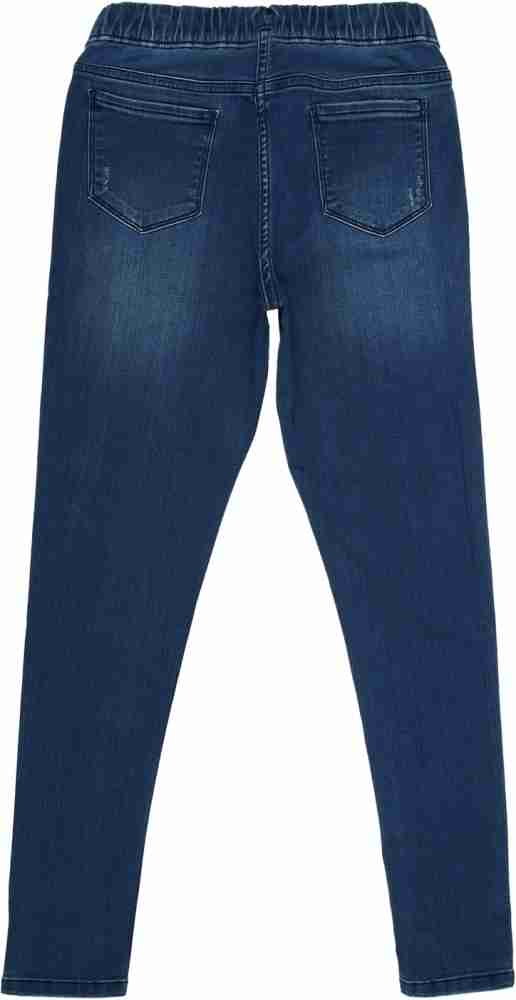 Peter England Kids Jeans, Multi Pack of Two Jeggings for Girls at