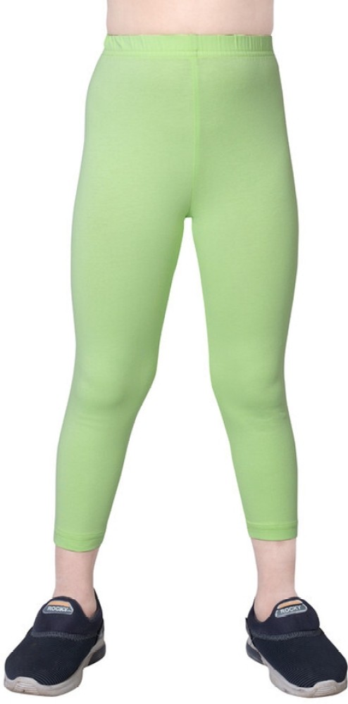 Girls lime hot sale green leggings