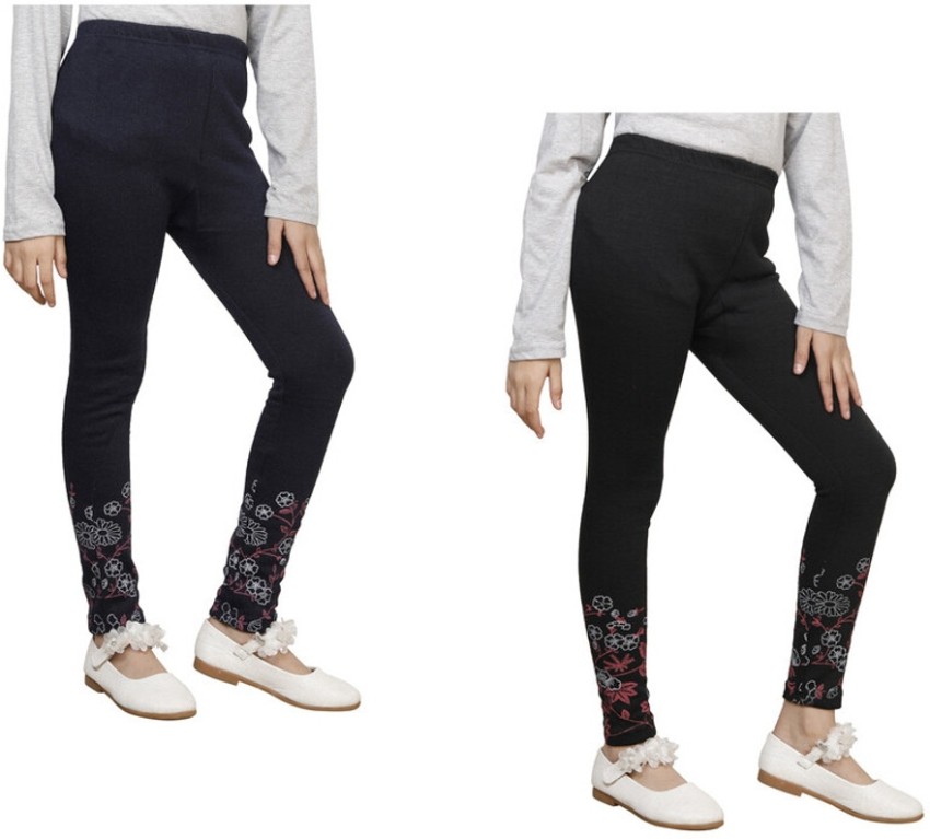 79% OFF on Fashionate World Legging For Girls(Multicolor Pack of 4) on  Flipkart