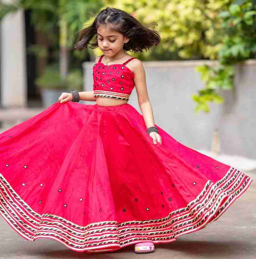 NKV FASHION Indi Girls Lehenga Choli Ethnic Wear Embroidered Ghagra Choli Price in India Buy NKV FASHION Indi Girls Lehenga Choli Ethnic Wear Embroidered Ghagra Choli online at Flipkart