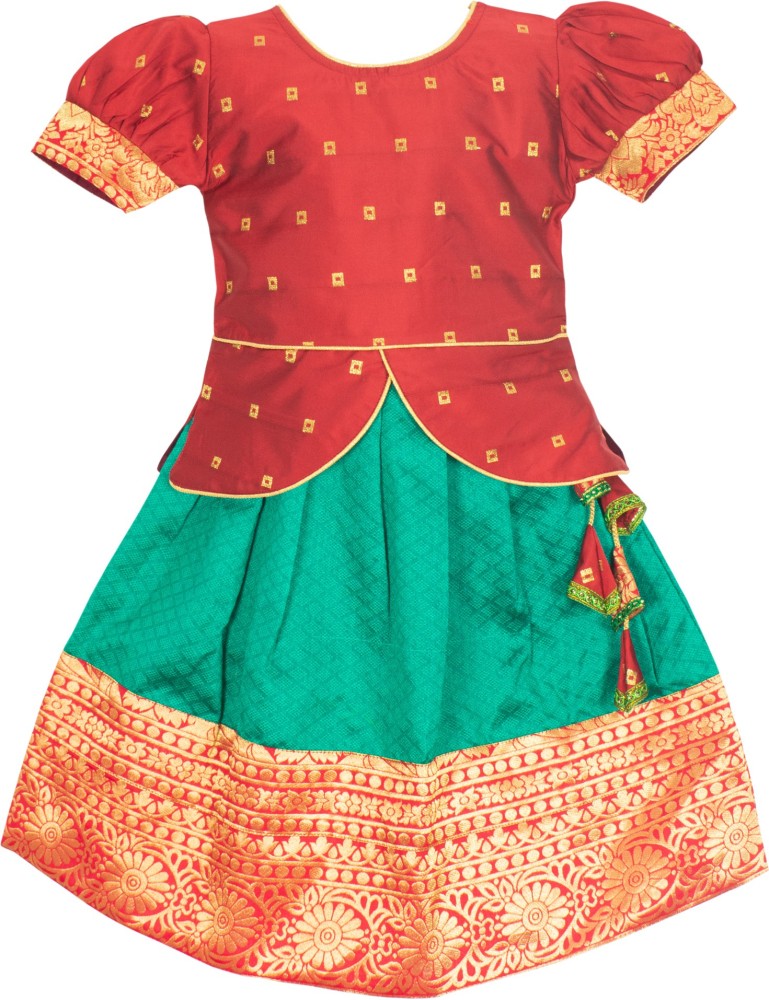 One year on sale baby girl lehenga