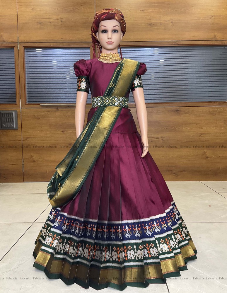 Lehenga style deals for girls