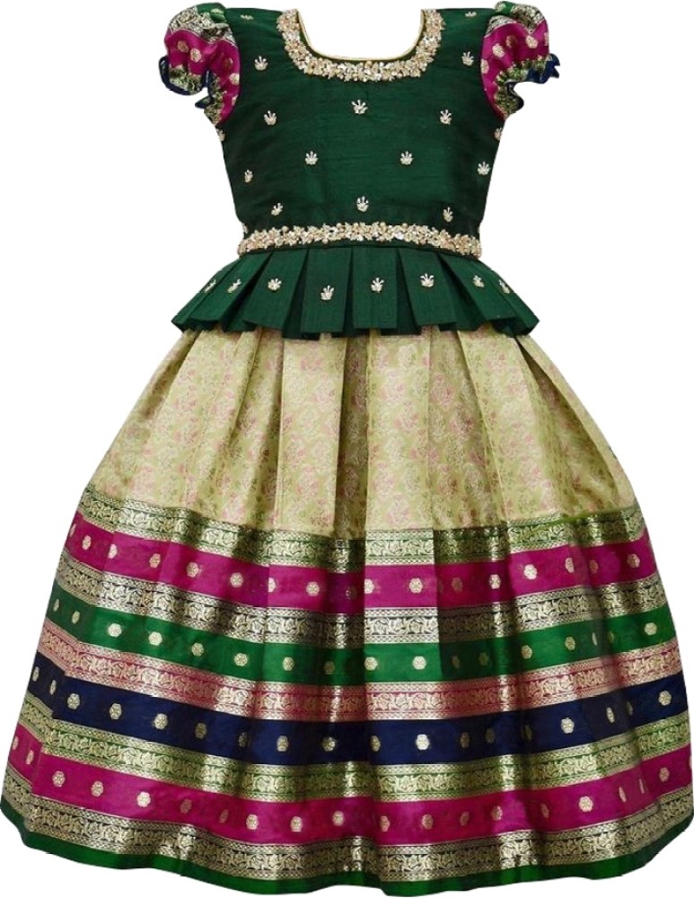 Baby lehenga sale flipkart