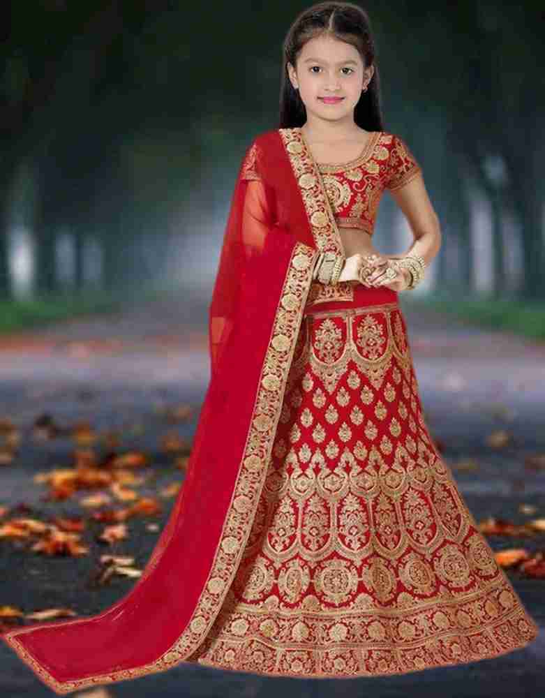 Ghagra choli for hot sale 7 years girl