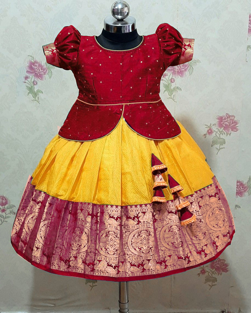 Baby girl lehenga blouse designs on sale
