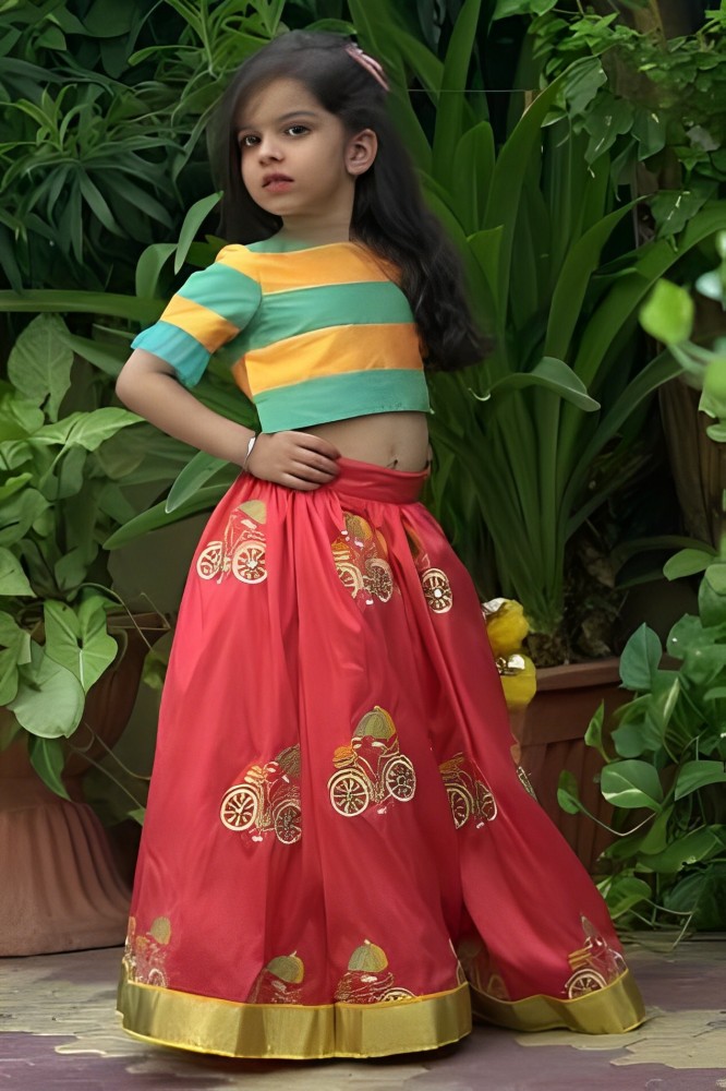 Party Wear Lehenga Girl Indian Kids Dress Baby Lehenha Blue - Etsy