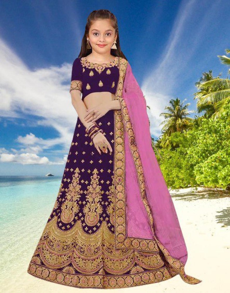 Ghagra choli for 9 year cheap old