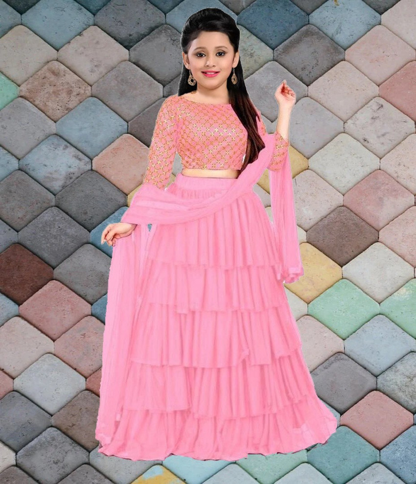 Top more than 84 ethnic crop top and lehenga POPPY