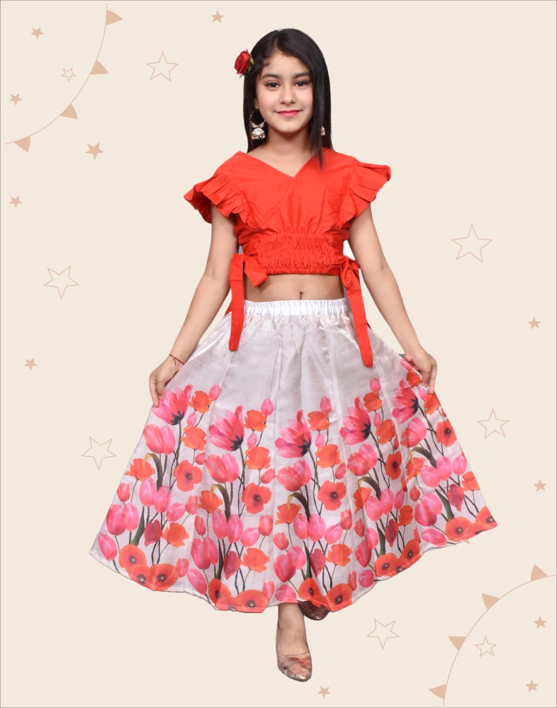 Flipkart kidswear girl top lehenga